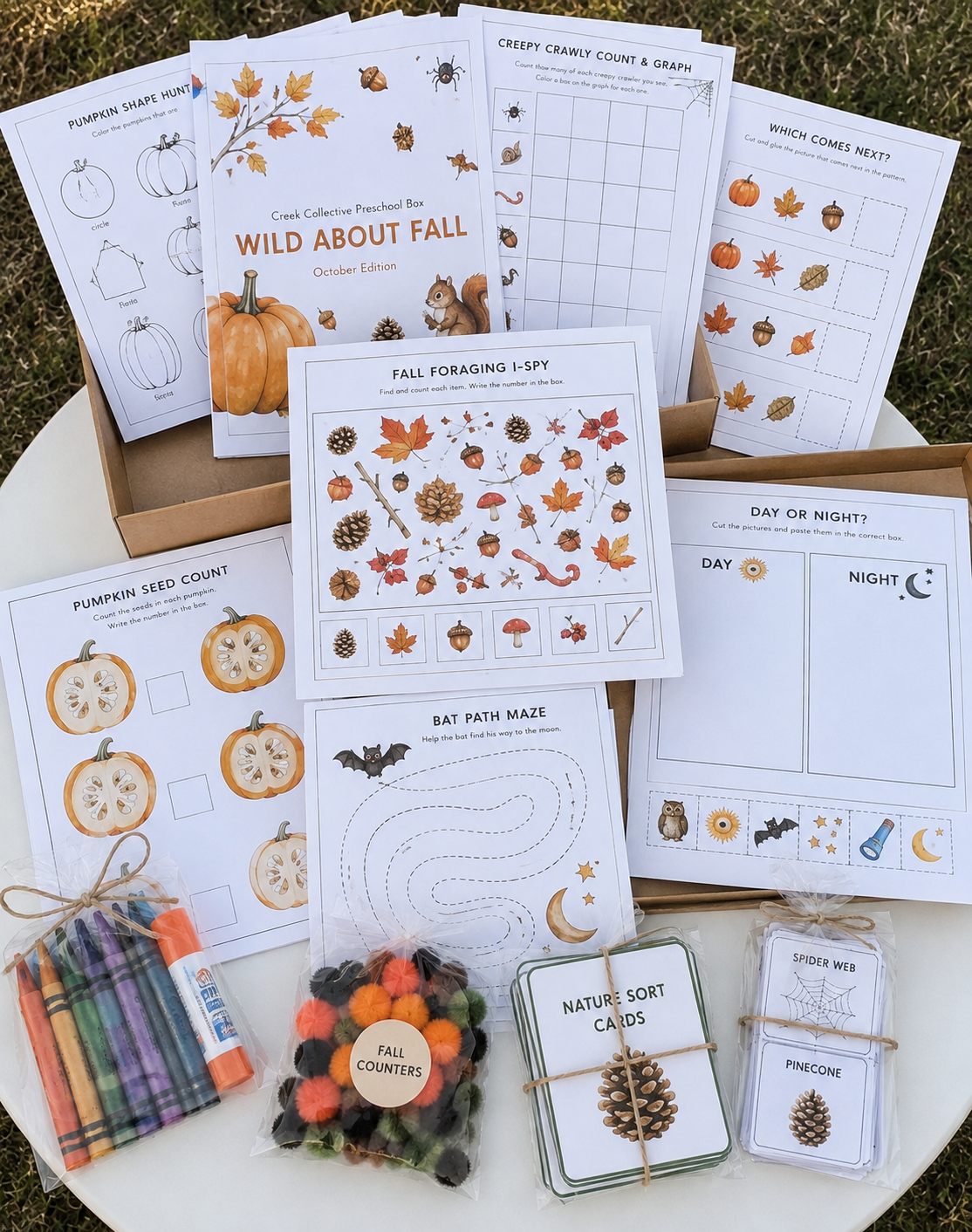 October Preschool Box